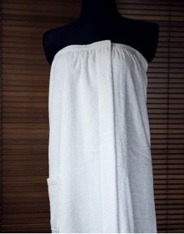 Pareo with sauna pocket